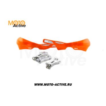 Защита рук (пара) HP03 оранжевые армированные SM PARTS - миниатюра 1