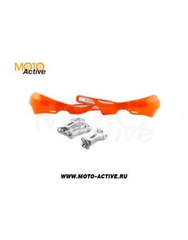Защита рук (пара) HP03 оранжевые армированные SM PARTS