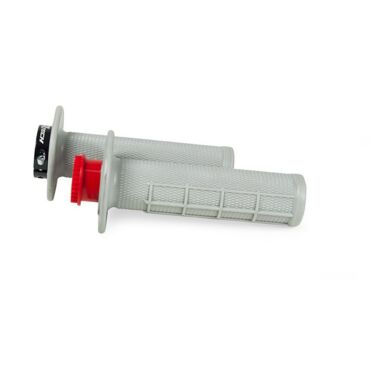 Ручки на руль R20 LOCK ON серые - миниатюра 1