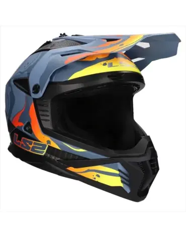 Мотошлем MX708 FAST II WASH темно серый матовый
