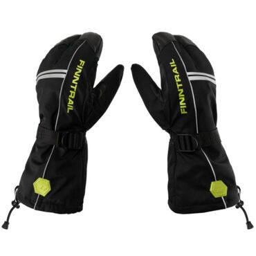 Finntrail Перчатки Lobster 2800 Graphite Yellow - миниатюра 1