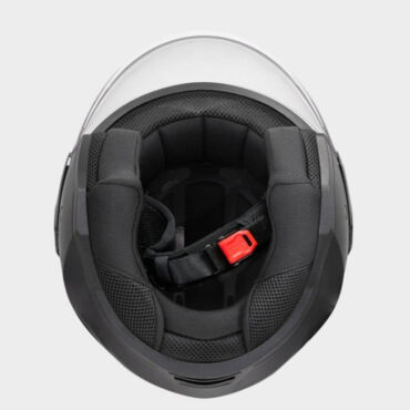 LS2 Мотошлем OF616 Airflow II Solid черный матовый - миниатюра 2