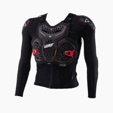Leatt Защита панцирь подростковый Body Protector 4.5 Hybrid V26 Black - миниатюра 1