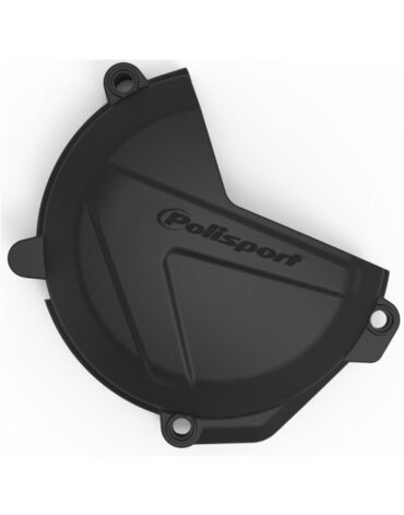 Защита крышки сцепления KTM SX F 250 350 (2016 2022), EXC F 250 350 (2017 2023), Husqvarna FC 250 350 (2016 2022), FE 250 350 (2017 2018), Черная