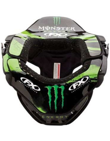 Комплект наклеек на защиту шеи Leatt Brace Monster Energy (One Size, Взрослая )