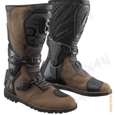 Мотоботы G.Dakar Gore Tex - коричневые - миниатюра 1