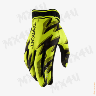 Мотоперчатки Ridefit Glove Fluo Yellow Black 2026 - миниатюра 1