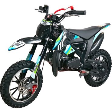 Питбайк детский KAYO DBR SX50 A (2T 49 см3 ручной стартер 2022 г.) - миниатюра 1