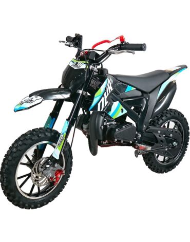 Питбайк детский KAYO DBR SX50 A (2T 49 см3 ручной стартер 2022 г.)