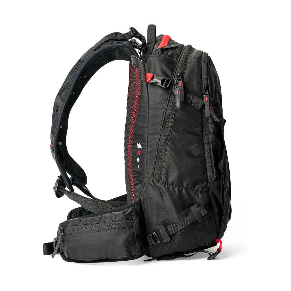 Рюкзак USWE ZIPPERED VST 16L Daypack Black - фото 1