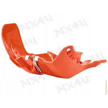 Защита картера EXC 250 300 17 19 SX250 17 18  # TE 250 300 17 19 оранжевый - миниатюра 1