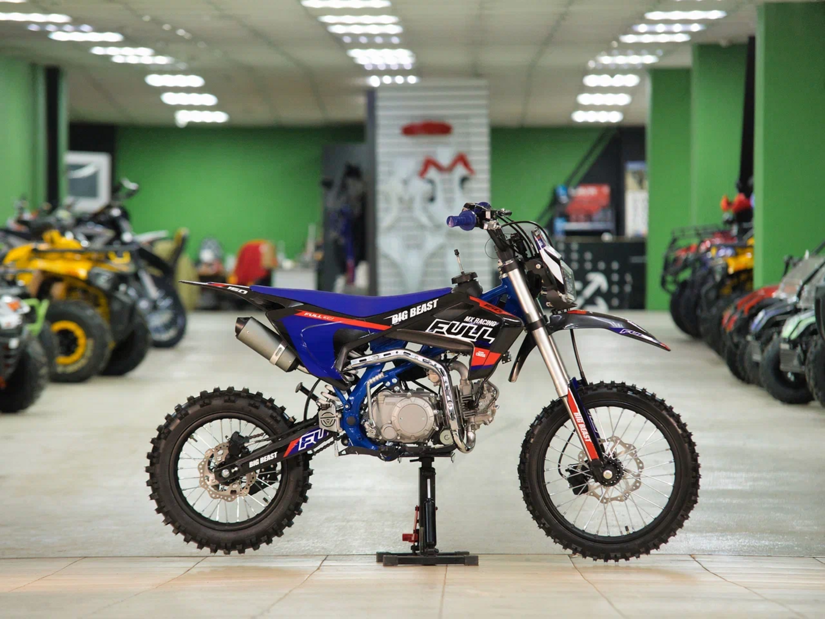 Питбайк FullCrew Big Beast 150cc 17 14 (механ., эл.стартер) - фото 3