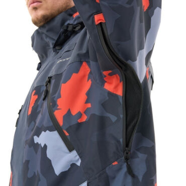 Dragonfly Мембранная куртка Quad 2.0 Man 2025 Grey - Orange Camo - миниатюра 7