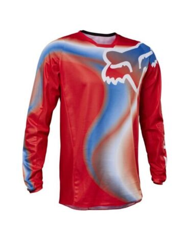 Мотоджерси Fox 180 Toxsyk Jersey, fluo red (XXL, Взрослая  Кросс эндуро)