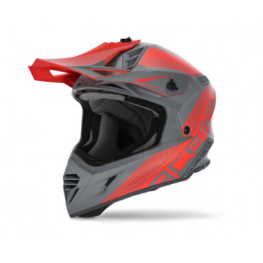 Acerbis Шлем X Track Grey Red - миниатюра 1