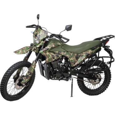 Мотоцикл кроссовый Motoland 300 ENDURO MILITARY - миниатюра 1
