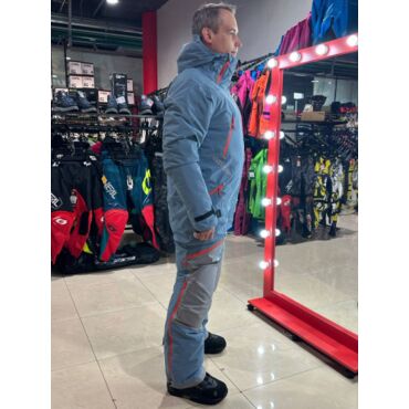 Dragonfly Комбинезон снегоходный Extreme Man Blue Grey Утепленный - миниатюра 2