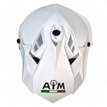 AiM Шлем RH855 White Glossy - миниатюра 1