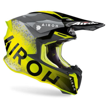 Airoh Мотошлем TWIST 2.0 BIT YELLOW GLOSS - миниатюра 1
