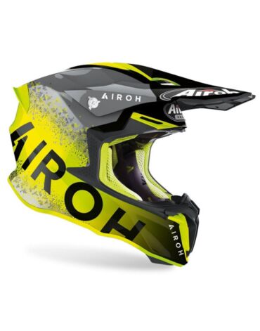 Airoh Мотошлем TWIST 2.0 BIT YELLOW GLOSS