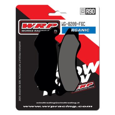 Тормозные колодки WRP WG 8208 F6C (LMP1208 SC / FDB2256) PCX125 / PCX150 - миниатюра 1