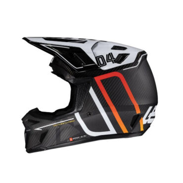 Leatt Мотошлем Moto 9.5 Carbon White V25 - миниатюра 2