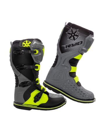 Мотоботы RYO Racing MX3, желтый серый