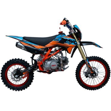 Питбайк KAYO EVOLUTION K125EM 17 14 KRZ (механ. сцепл., эл. стартер 2024 г.) - миниатюра 1