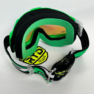 Очки Progrip 3204 FL Green Fluo Matt Multilayer Mirror Green Lens (зеленая зеркальная линза 3251) - миниатюра 1