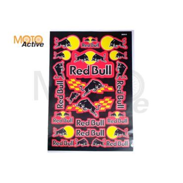 Наклейки набор Red Bull (D6020) - миниатюра 1