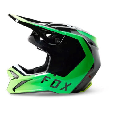 FOX Мотошлем V1 Dpth Helmet Black - миниатюра 1