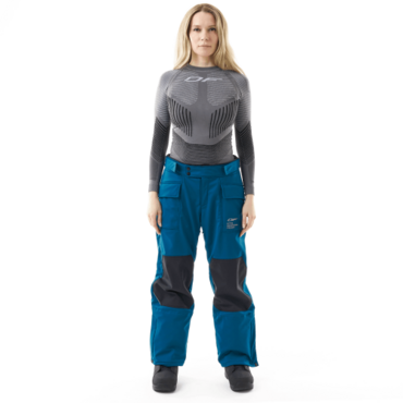 Dragonfly Брюки сноубордические DF Uktus Woman Dark Ocean - миниатюра 2