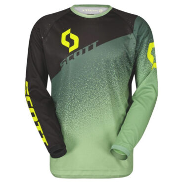 SCOTT Джерси 350 Dirt Evo black green - миниатюра 2