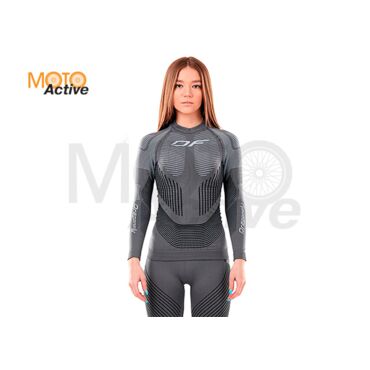 Термофутболка DF 3DThermo Grey с длинный рукавом - миниатюра 2