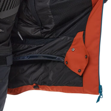 Dragonfly Куртка горнолыжная утепленная Gravity Man Brown - Blue 2025 - миниатюра 5