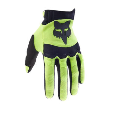 Мотоперчатки Fox Dirtpaw Gloves, fluo yellow (XL, Взрослая  Кросс эндуро) - миниатюра 1