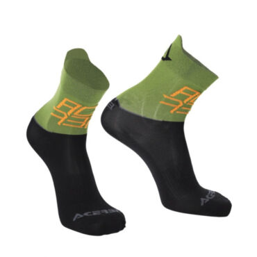 Acerbis Носки MTB LIGHT Black Green - миниатюра 2