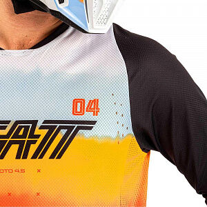 Джерси Leatt 4.5 Lite Glamis (ЧЗ) - миниатюра 1