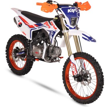 Питбайк KAYO BIG MINI LUX K125EM 19 16 TT 26 (механ. сцепл., эл. стартер) - миниатюра 2