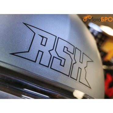 Шлем модуляр RSX Spark (HS 159) Winter, серый матовый - миниатюра 2
