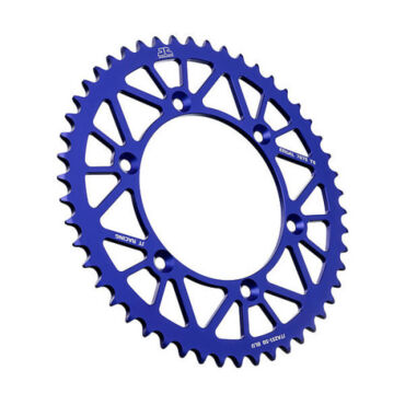 Звезда задняя алюминиевая синяя 49 зубов Yamaha YZ WR 99- - миниатюра 2