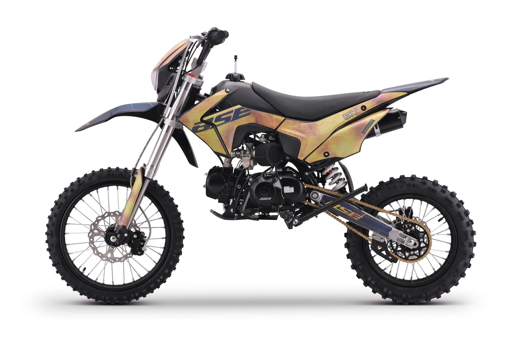 Питбайк BSE EX 17 14 Exclusive Gold - фото 1