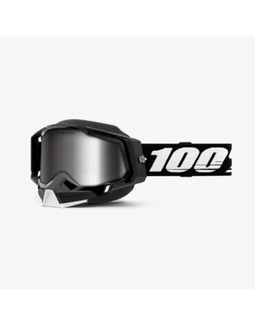 Очки 100% Racecraft 2 Snowmobile Goggle Black /Mirror Silver Lens