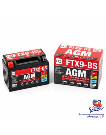 FQ FTX9 BS AGM 8 Ah 135A АКБ аккумулятор ( серии YTX9 BS ) 125 250 390 690 Duke / XR650L / XTZ660