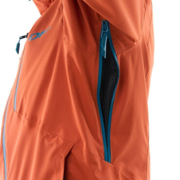 Dragonfly Куртка горнолыжная утепленная Gravity Man Brown - Blue 2025 - миниатюра 6