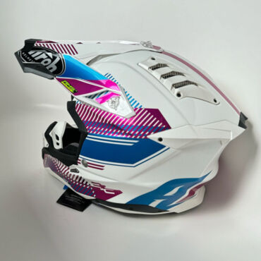 Шлем AIROH AVIATOR 3 Wave Pink Chrome - миниатюра 1