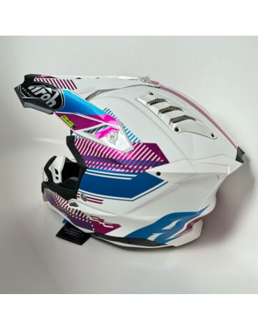 Шлем AIROH AVIATOR 3 Wave Pink Chrome