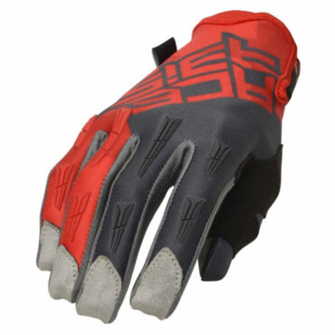 Acerbis Перчатки текстильные MX X H Red Grey - миниатюра 2