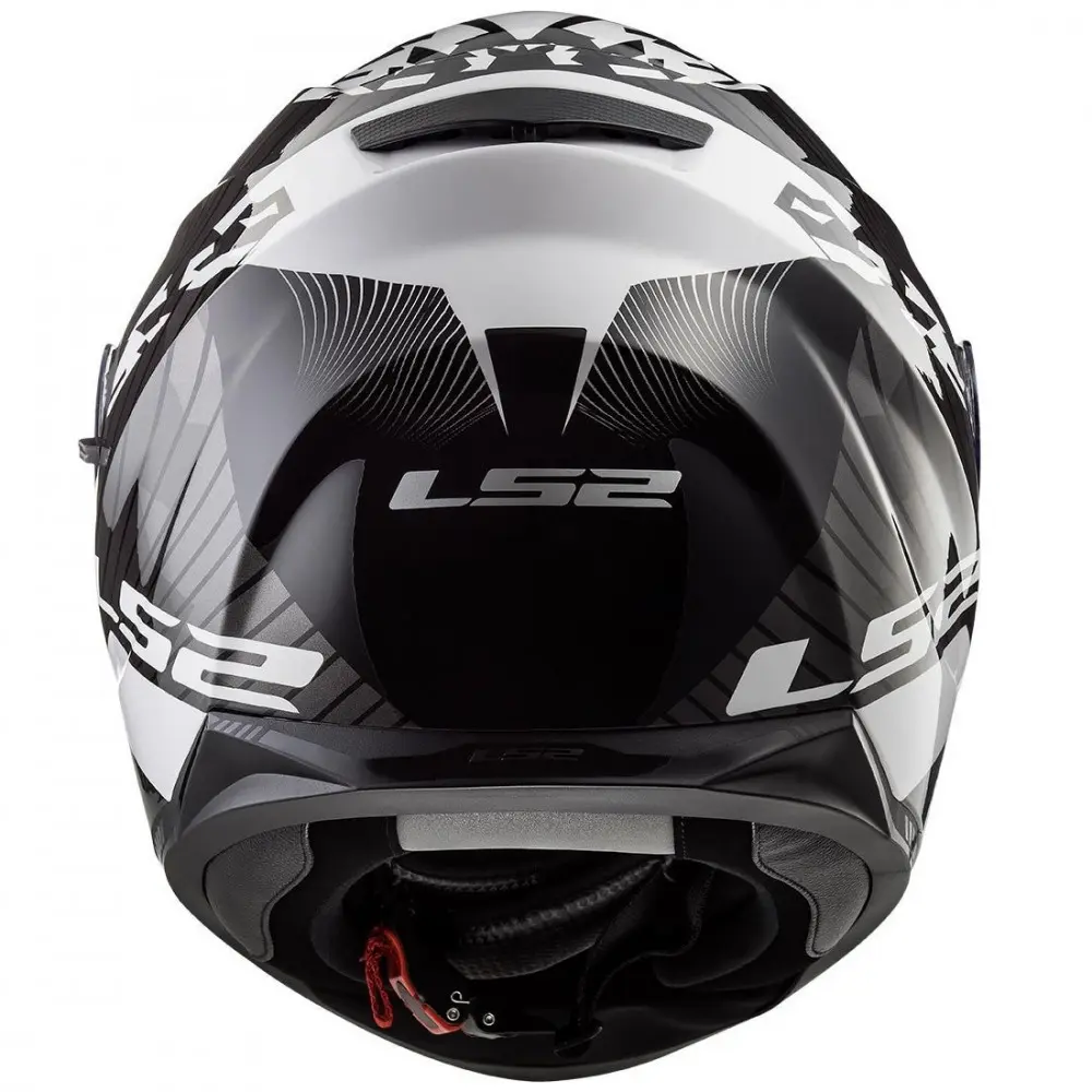 Шлем дорожный LS2 FF320 STREAM EVO HYPE, black white grey (XL, Взрослая  Дорожная) - фото 1