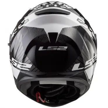 Шлем дорожный LS2 FF320 STREAM EVO HYPE, black white grey (XL, Взрослая  Дорожная) - миниатюра 1